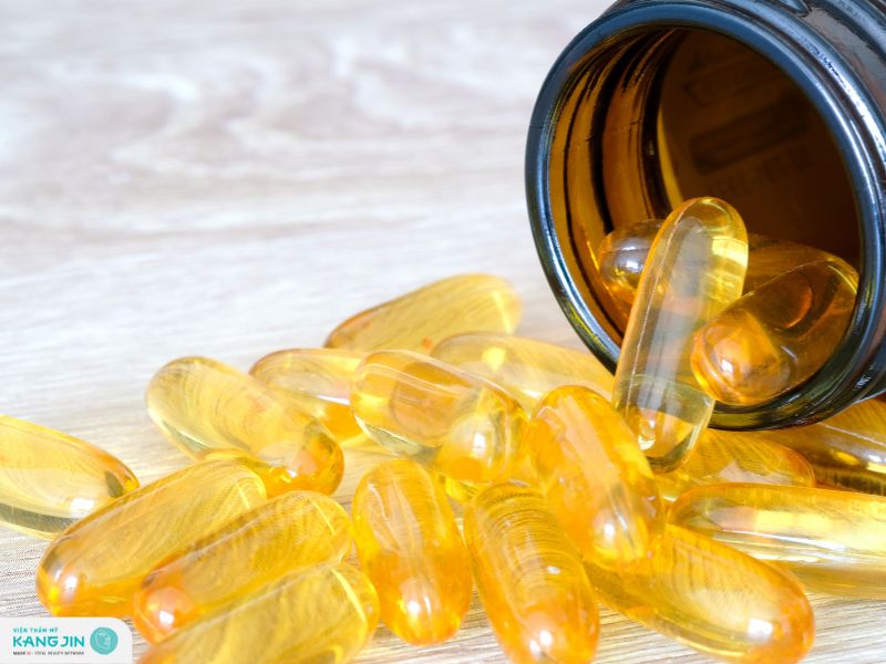 chăm sóc da bằng vitamin e