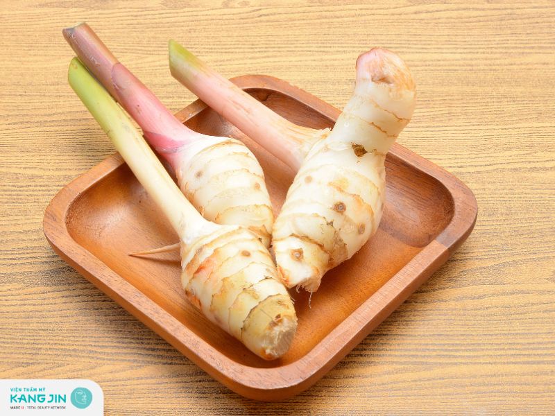 Củ riềng có tác dụng kháng viêm