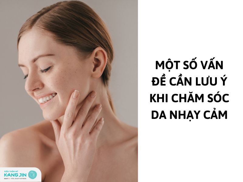 cách chăm sóc da nhạy cảm