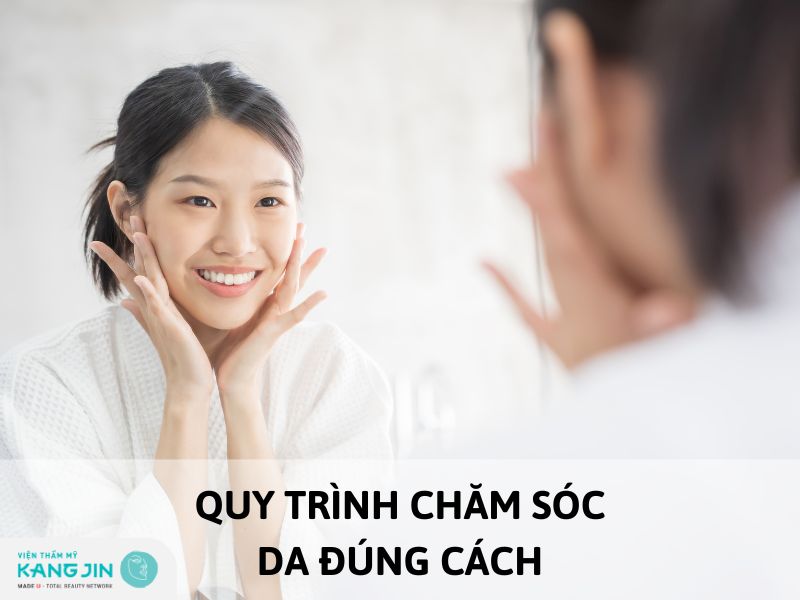 quy trình chăm sóc da
