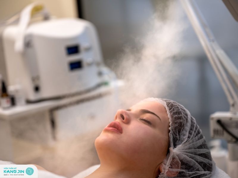 xông hơi da mặt