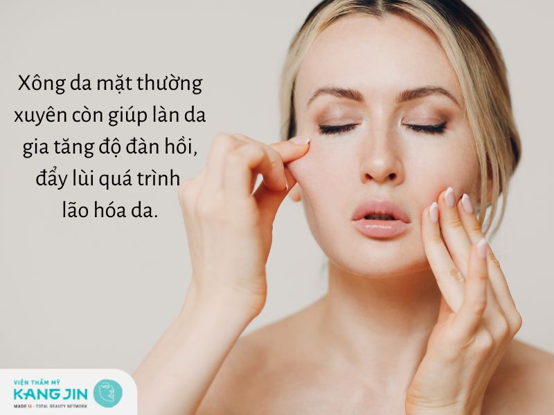 Công dụng của xông mặt 