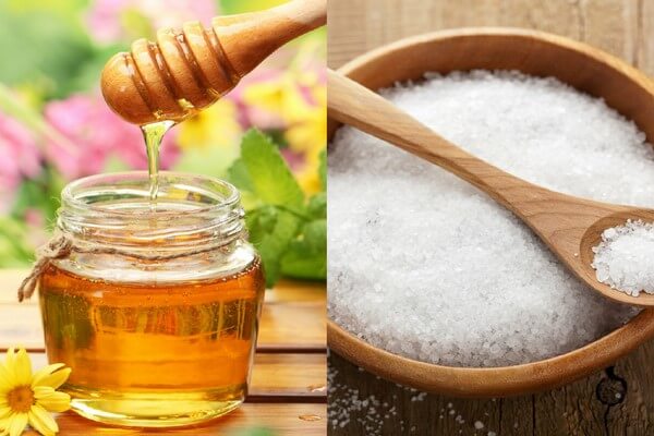 Mật ong và muối