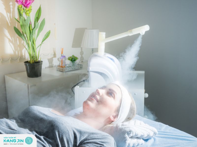 Xông hơi giúp phục hồi da giãn mao mạch cực kỳ hiệu quả