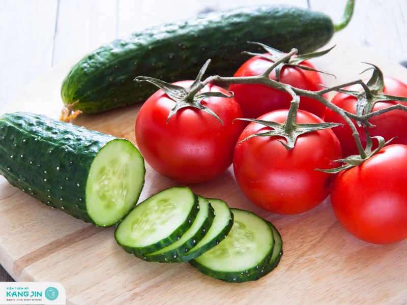 cách đắp mặt nạ dưa leo đúng cách