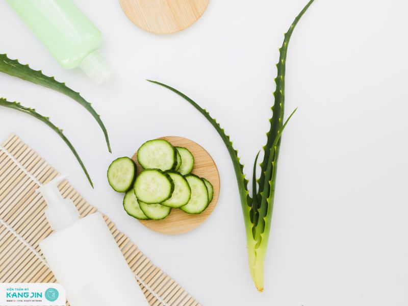 nha đam và dưa chuột