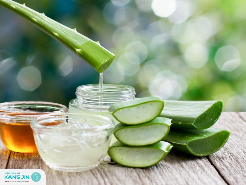 Mặt nạ nha đam và mật ong