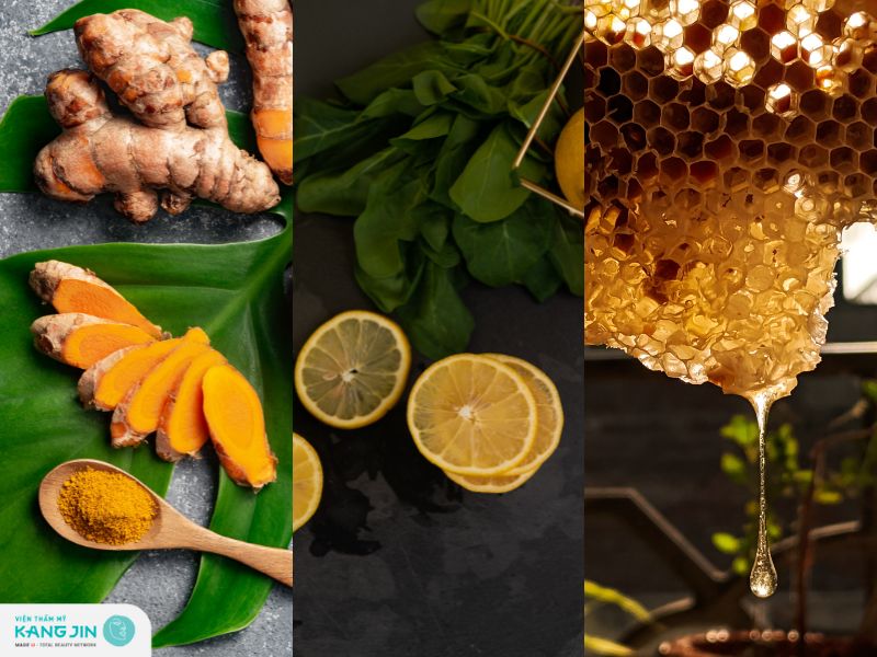 dùng nghệ để tẩy da chết