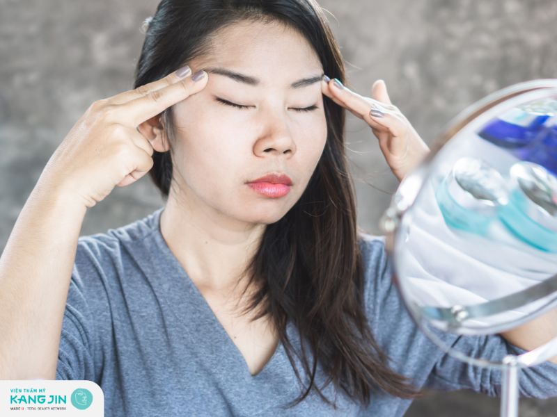 Các bước tập bài nâng cơ mắt