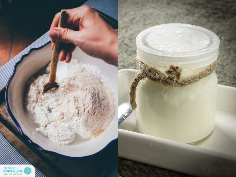 đắp mặt nạ bằng bột mì có tốt không