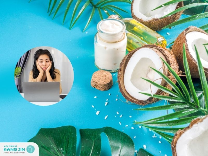 Dầu dừa có trị thâm mắt không?