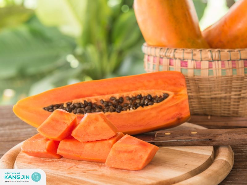 Cách dùng đu đủ làm trắng da