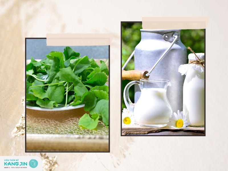 Mặt nạ rau má sữa tươi làm đẹp