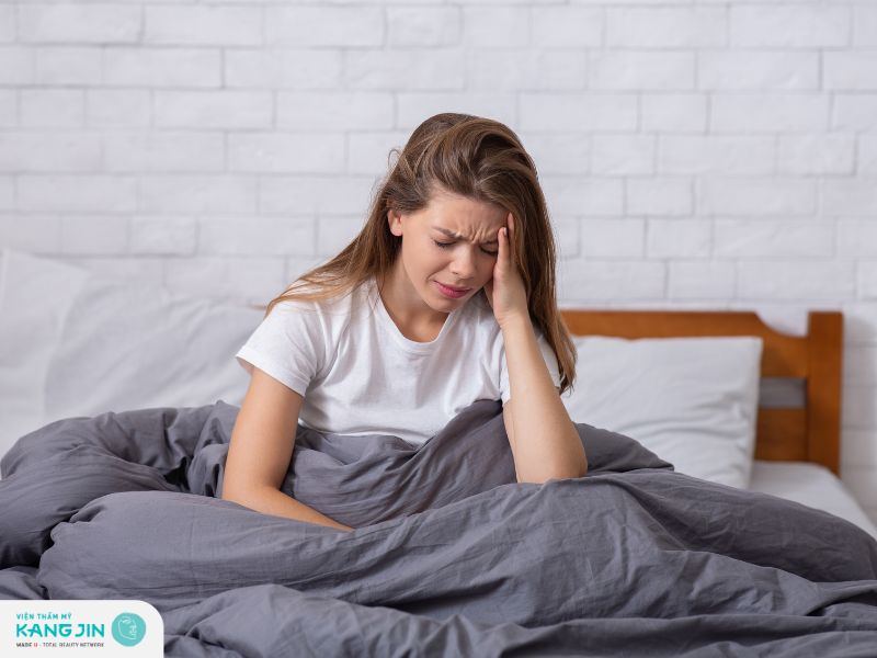 Căng thẳng và mệt mỏi khiến các nếp nhăn xuất hiện nhiều hơn