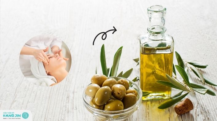 Hướng dẫn cách massage mặt bằng dầu oliu
