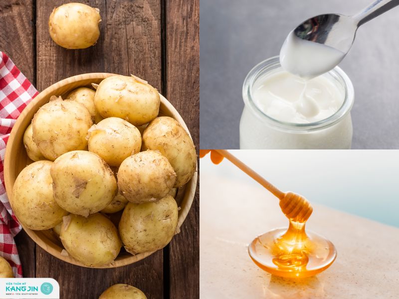 mặt nạ khoai tây sống