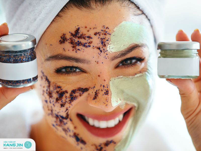 đáp mặt nạ dưỡng da