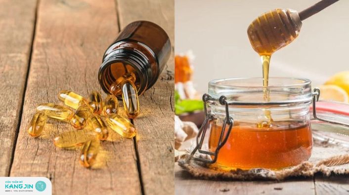 Làm đẹp với mặt nạ vitamin E và mật ong dành cho da khô