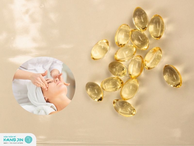 Hướng dẫn matxa mặt bằng viatmin E tránh tổn thương da
