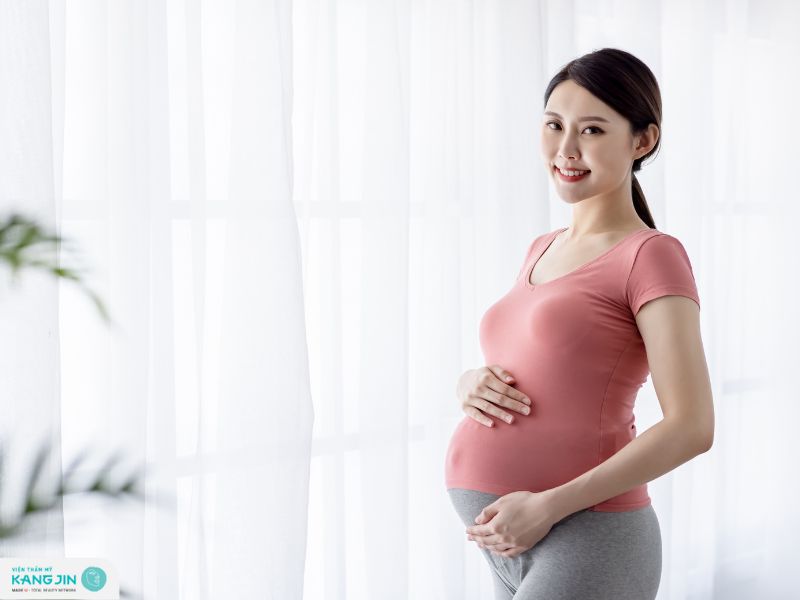 sạm da khi mang thai