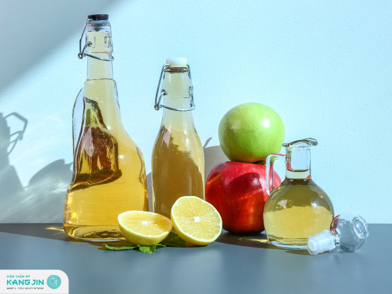 Phương pháp điều trị đốm nâu trên da mặt hiệu quả từ chanh và giấm táo