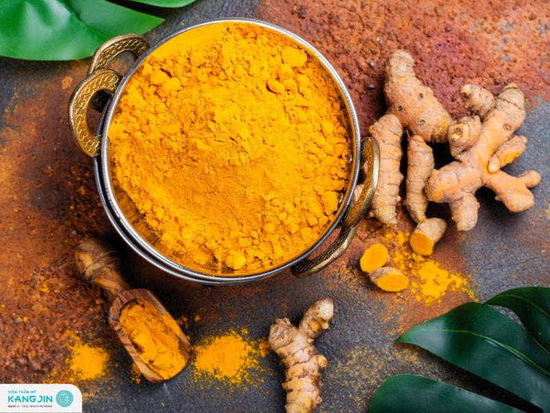 cách trị nám bằng tinh bột nghệ