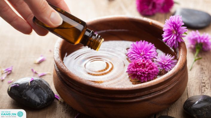 tinh dầu xông mặt