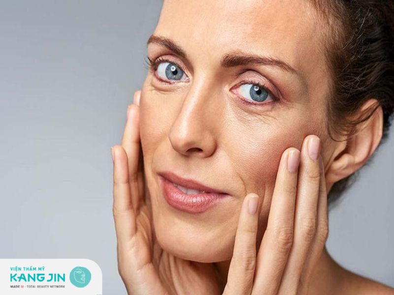 nguyên nhân khiến da mặt chảy xệ