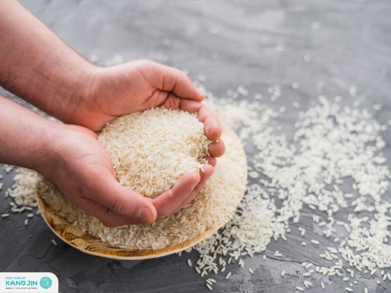 cách làm kem dưỡng da từ gạo