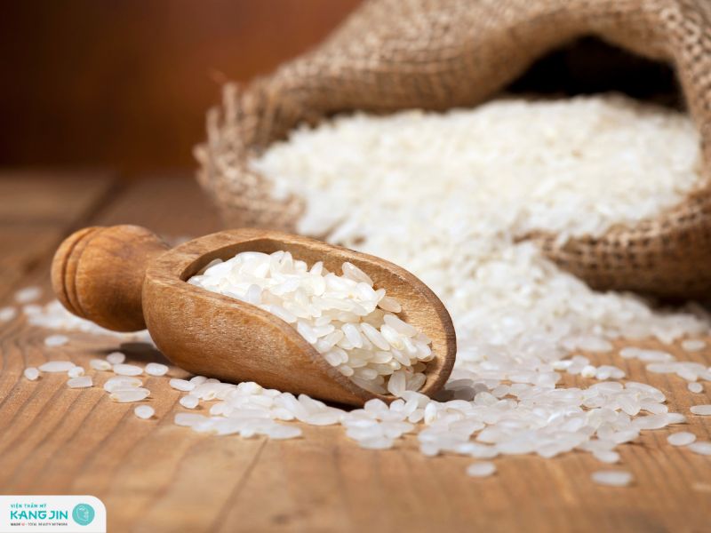 cách làm kem dưỡng da từ gạo