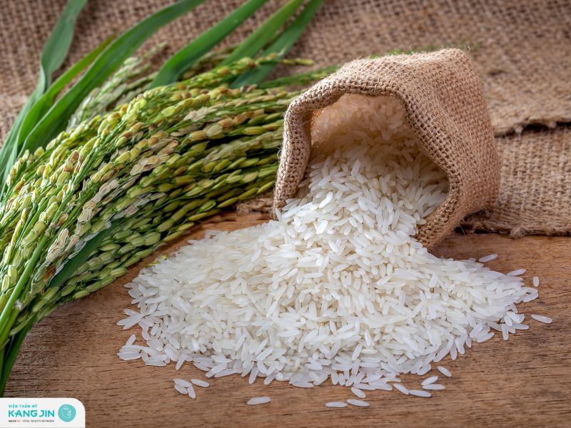 cách làm kem dưỡng da từ gạo