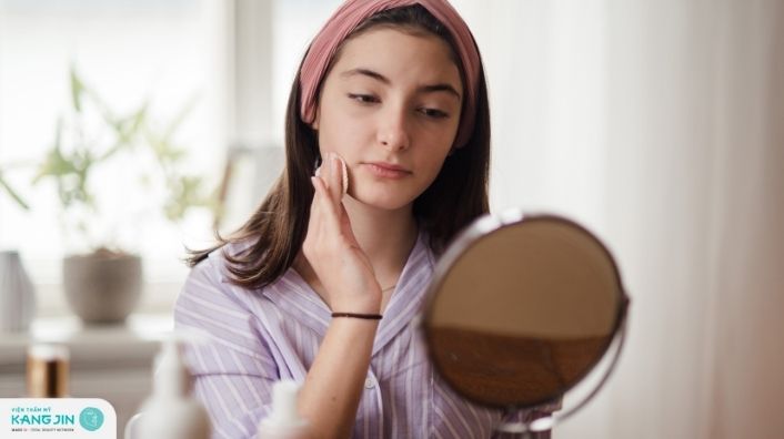 Bí kíp dưỡng trắng da mặt tuổi dậy thì với 10 phút mỗi ngày