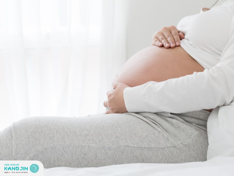 kem dưỡng trắng da cho bà bầu