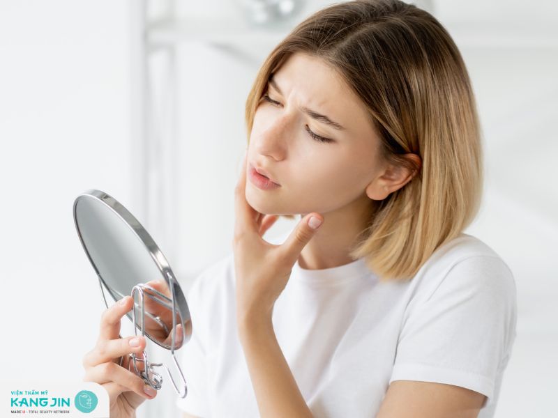 Xảy ra một số phản ứng khi làn da quá nhạy cảm