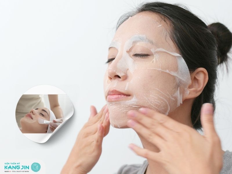 Peel da xong có đắp mặt nạ được không?