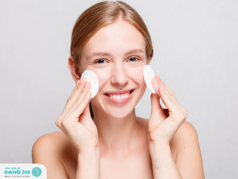 Tiến hành thực hiện peel da tại nhà