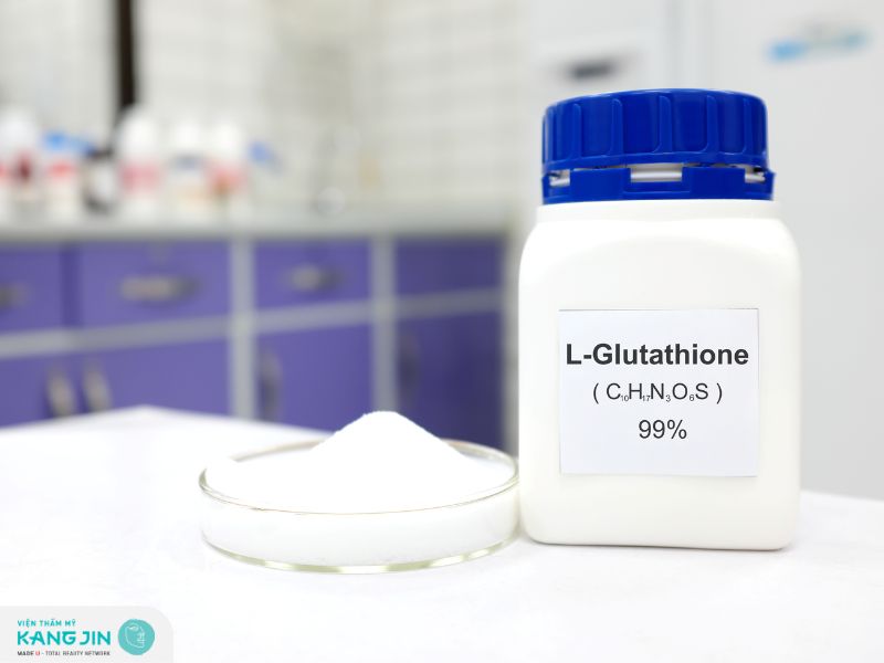 Glutathione là hoạt chất chống oxy hóa, ngăn chặn hắc tố melanin