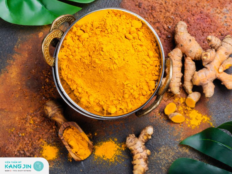 Mặt nạ tinh bột nghệ giúp dưỡng sáng da, ngừa thâm mụn hiệu quả
