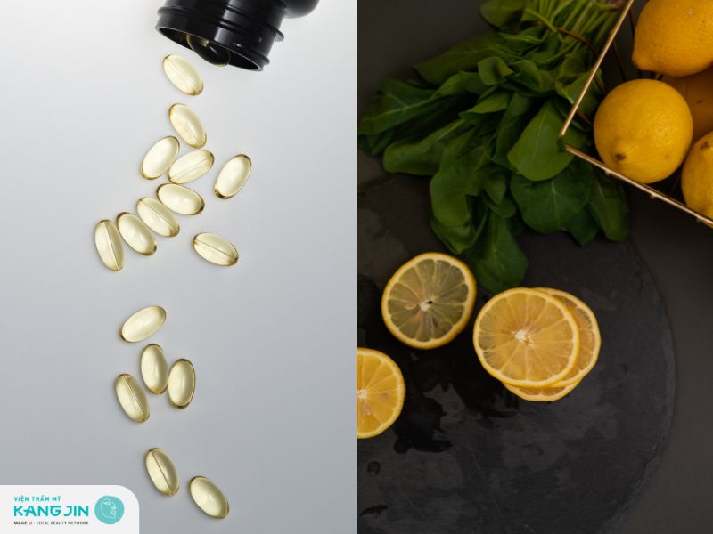 vitamin e có làm trắng da không