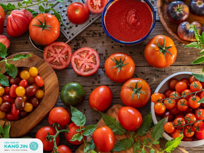 Trị mụn thâm bằng mặt nạ cà chua an toàn và hiệu quả tại nhà