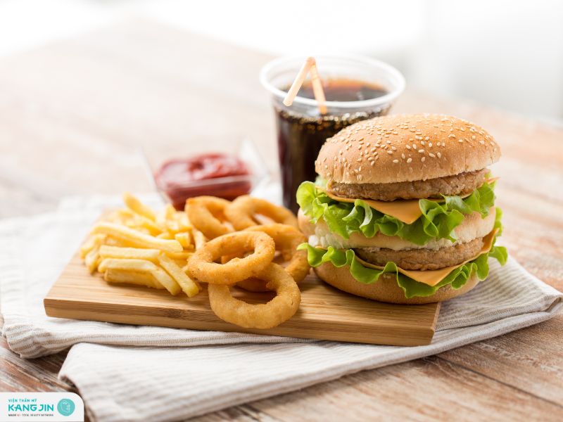 thực phẩm gây hại cho da