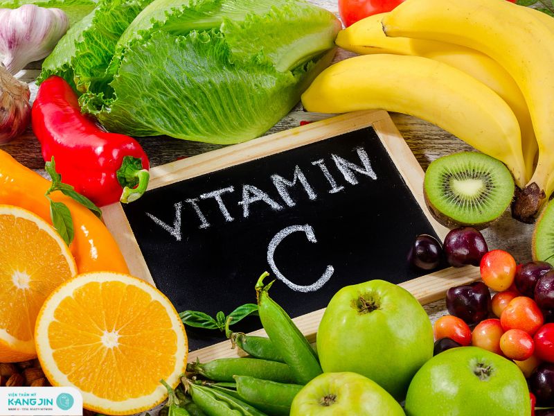 vitamin c trị thâm