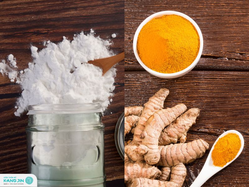 cách làm trắng da bằng baking soda