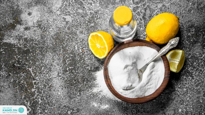 cách làm trắng da bằng baking soda