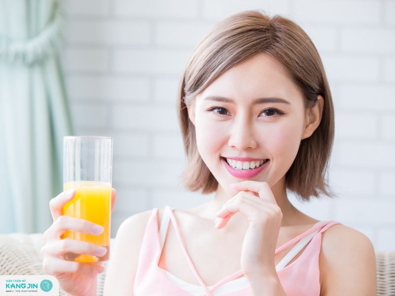 chống lão hóa uống gì