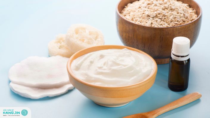 Công thức mặt nạ yến mạch sữa chua chăm sóc da toàn diện
