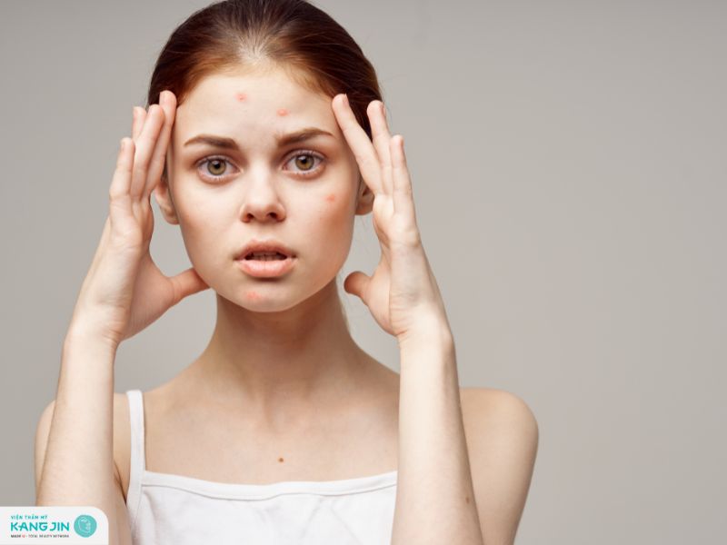 mụn nhọt sưng to