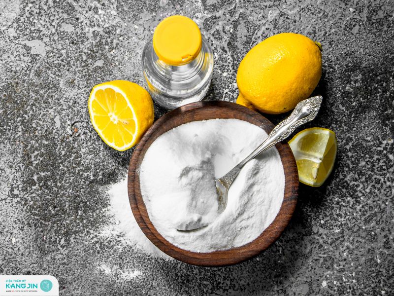 baking soda trị thâm