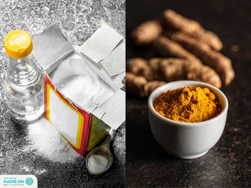 baking soda trị thâm