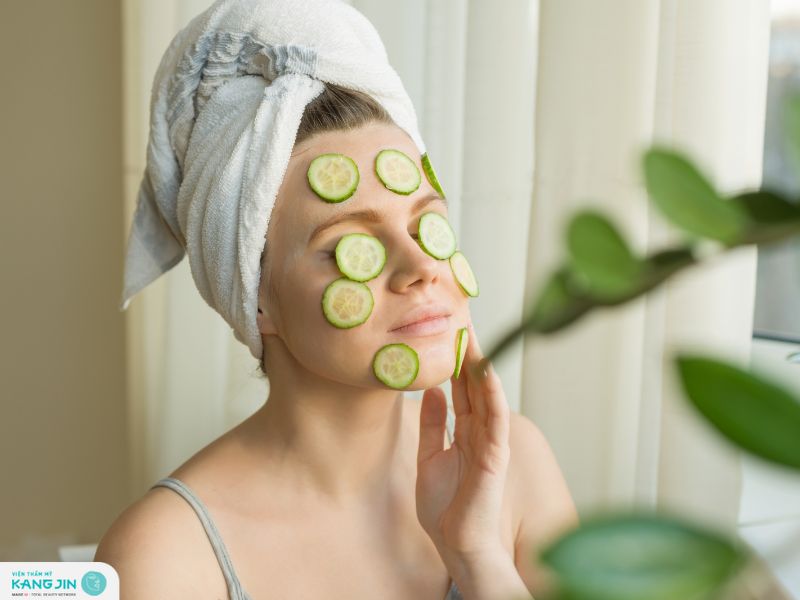 công dụng của mặt nạ dưa leo